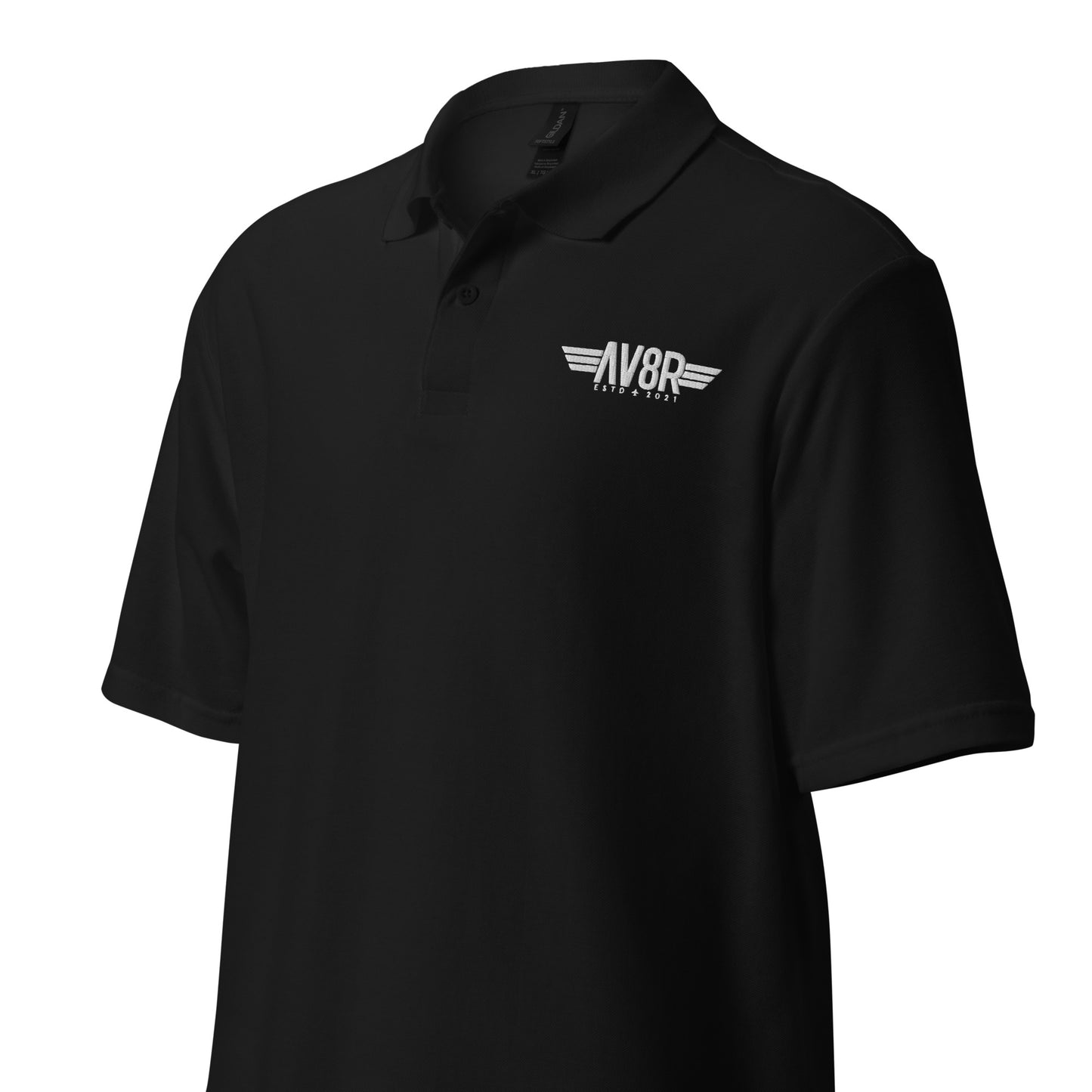 AV8R Polo Shirt Jet Black