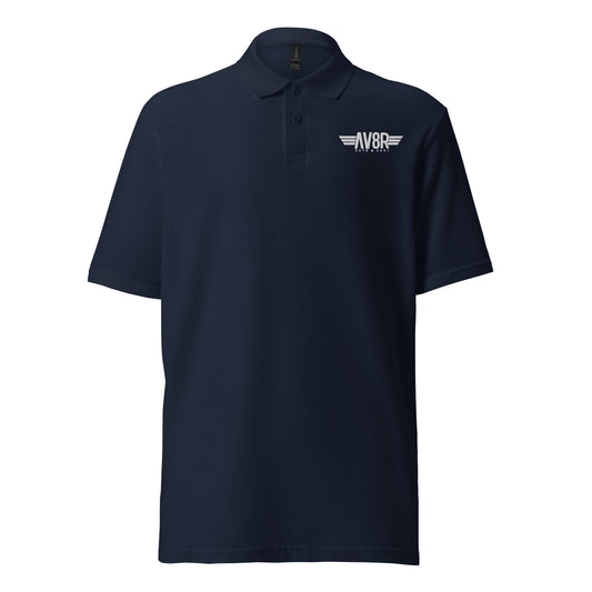 AV8R Polo Shirt Navy Blue