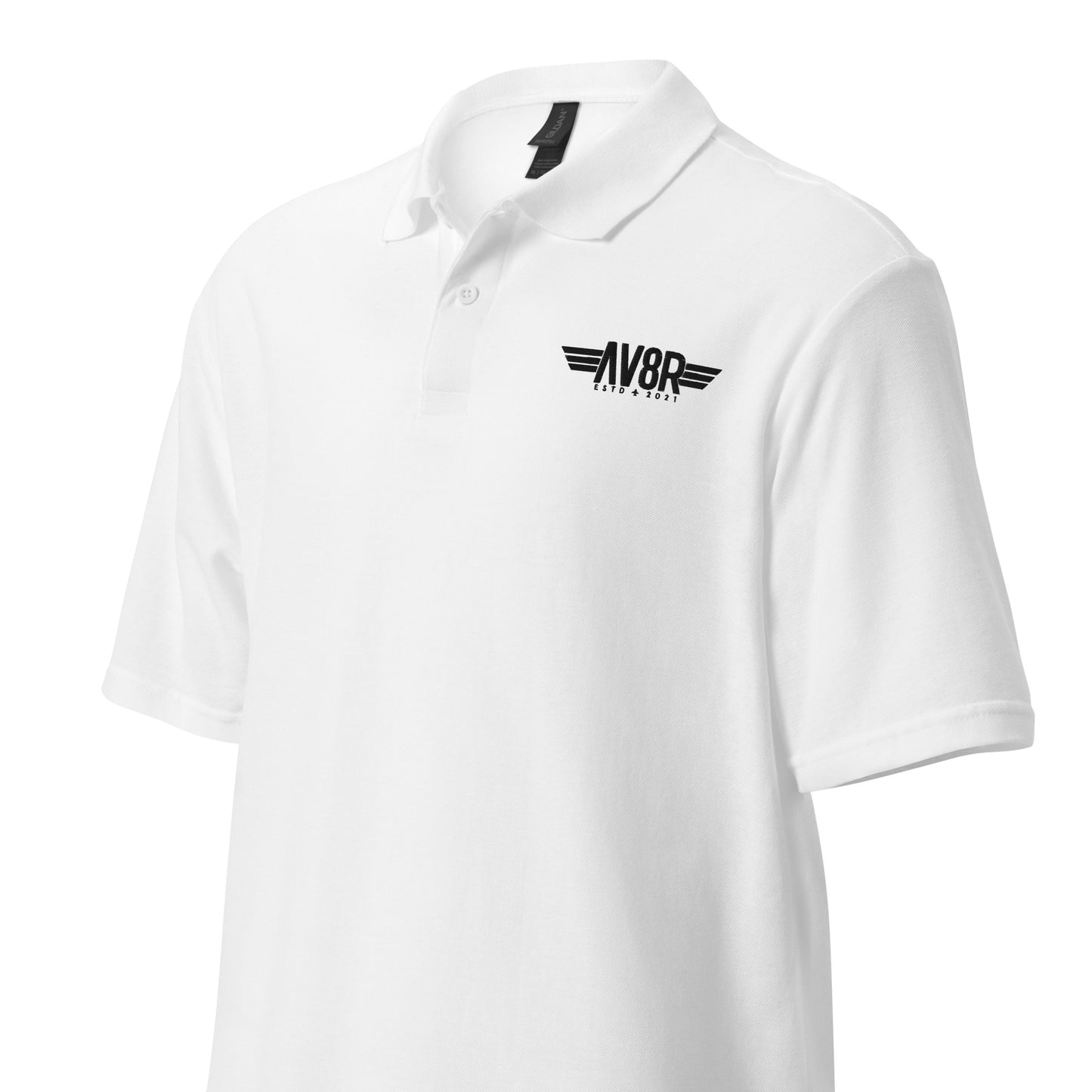 AV8R Polo Shirt Cirrus White