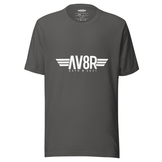 AV8R T-Shirt Asphalt Grey