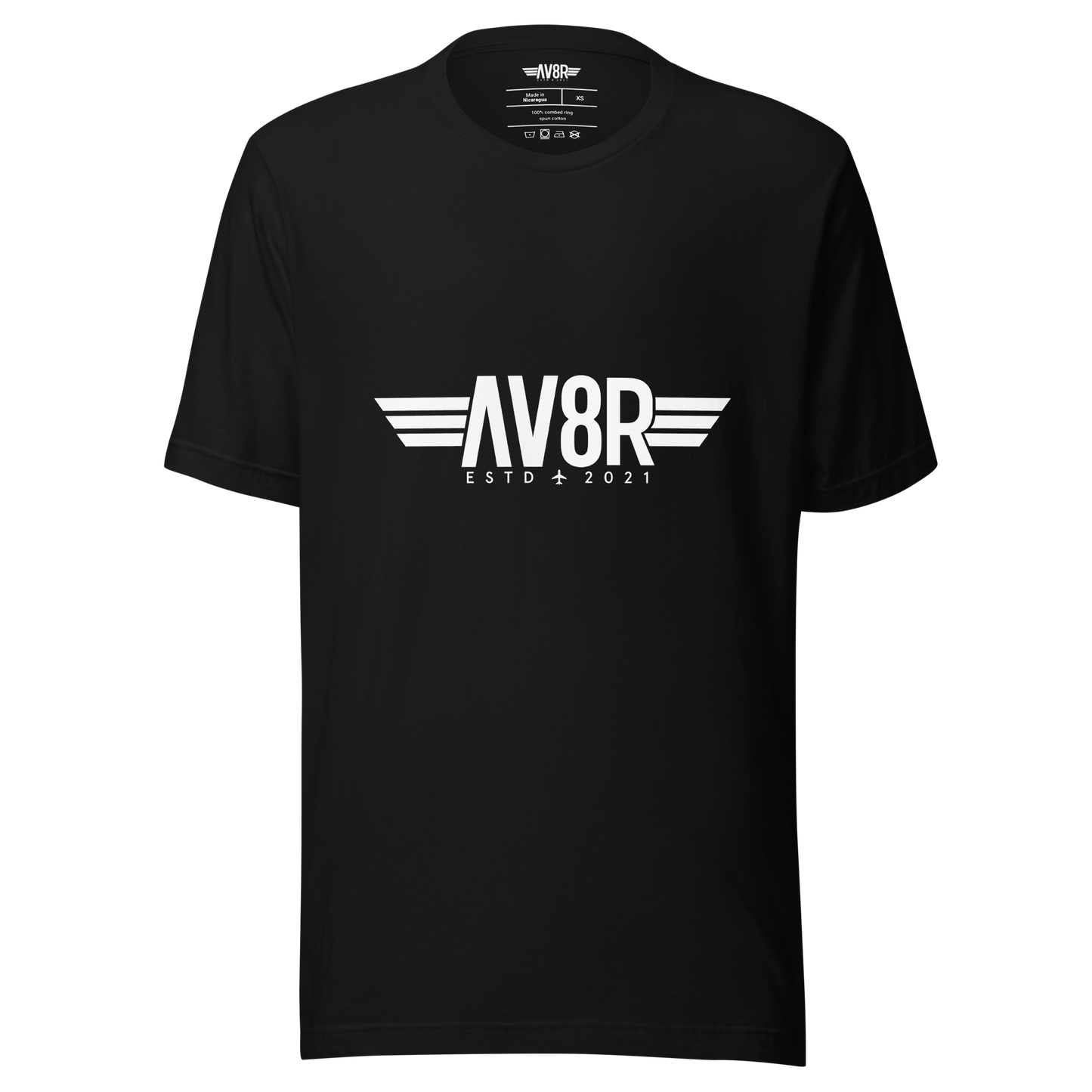 AV8R T-Shirt Jet Black