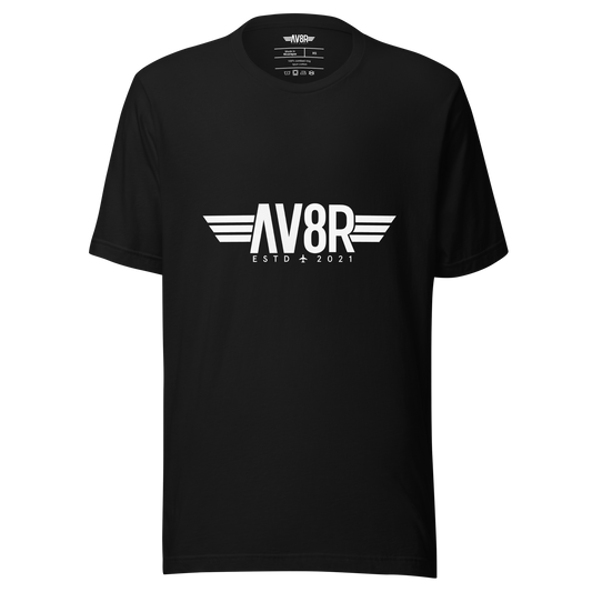 AV8R T-Shirt Jet Black