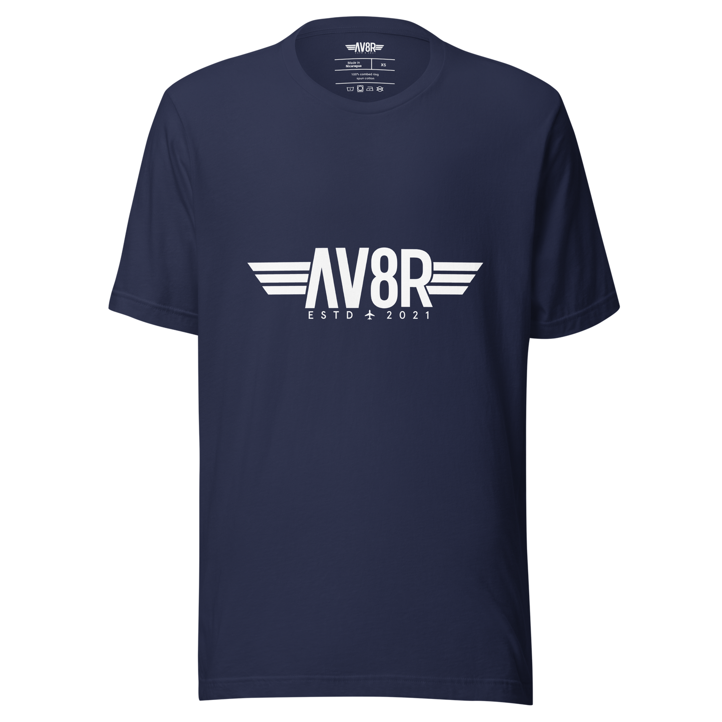 AV8R T-Shirt Navy Blue