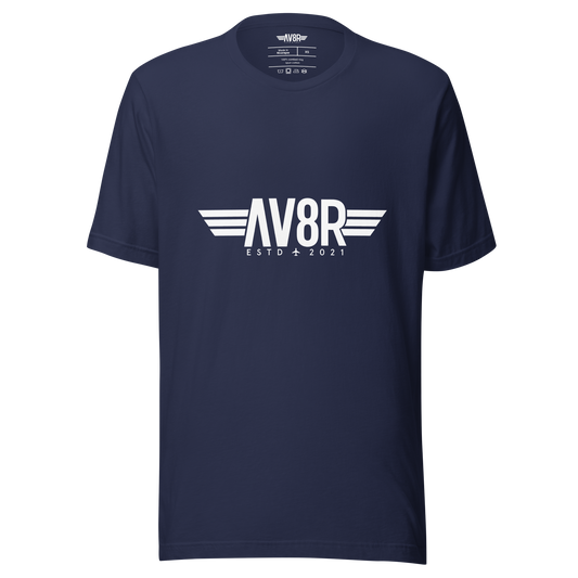 AV8R T-Shirt Navy Blue